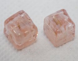 画像1: ダード　8ミリ　2個入り　ヌーボラ　ピンク