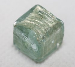 画像1: ダード　10ミリ　ホワイトゴールド/アクアマリーナキアリッシマ