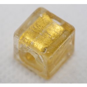 画像: ダード　10ミリ　ゴールド/クリスタル