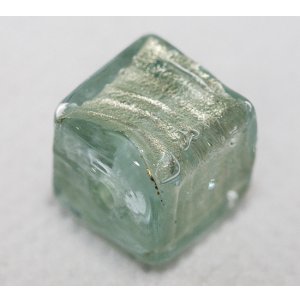 画像: ダード　10ミリ　ホワイトゴールド/アクアマリーナキアリッシマ