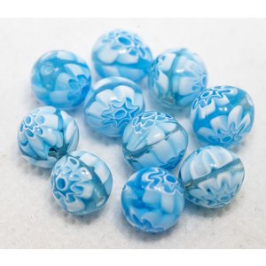 画像: モレッティ　アクアマリーナ　8ミリ　10個入り