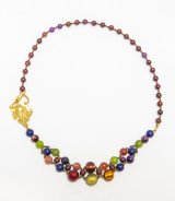 画像: 四季彩ネックレス【秋】（シルクコードネックレス）