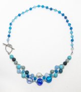 画像: 四季彩ネックレス【夏】（シルクコードネックレス）