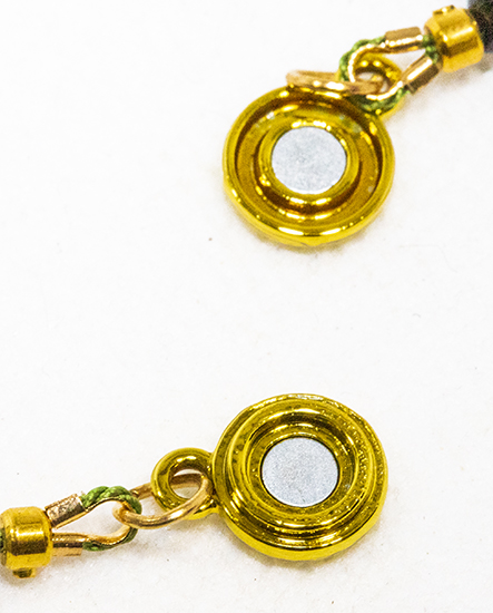 画像: オールノットネックレス コインパール ゴールド アクアマリーナ