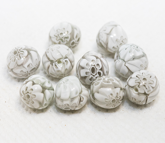 画像1: モレッティ　グレー　9ミリ　10個入り